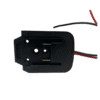 Adapter do baterii Parkside X20 z grubymi przewodami 15cm (4otwory M16/M14)
