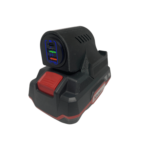 Ładowarka USB, 3 wyjścia 5V, zasilanie - Parkside X20 TEAM