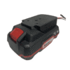Adapter do baterii Parkside X20 z grubymi przewodami 15cm (4otwory M16/M14)