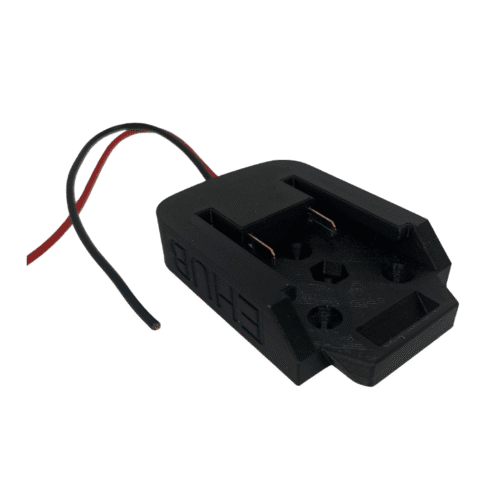 Adapter do baterii Parkside X20 z grubymi przewodami 15cm (4otwory M16/M14)