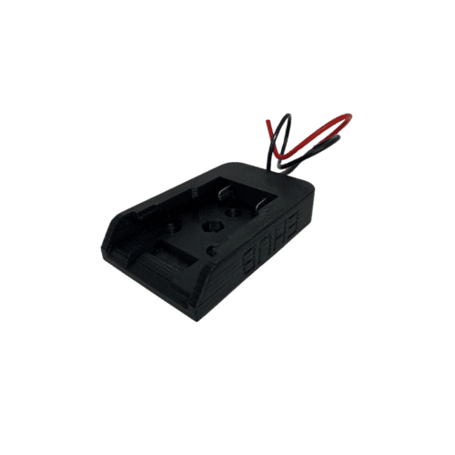 Adapter do baterii Dewalt 18V z grubymi przewodami 15 cm (4 otwory M6/M4)