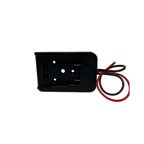Adapter do baterii Dewalt 18V z grubymi przewodami 15 cm (4 otwory M6/M4)
