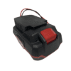 Adapter do baterii Parkside X20 z grubymi przewodami 15 cm